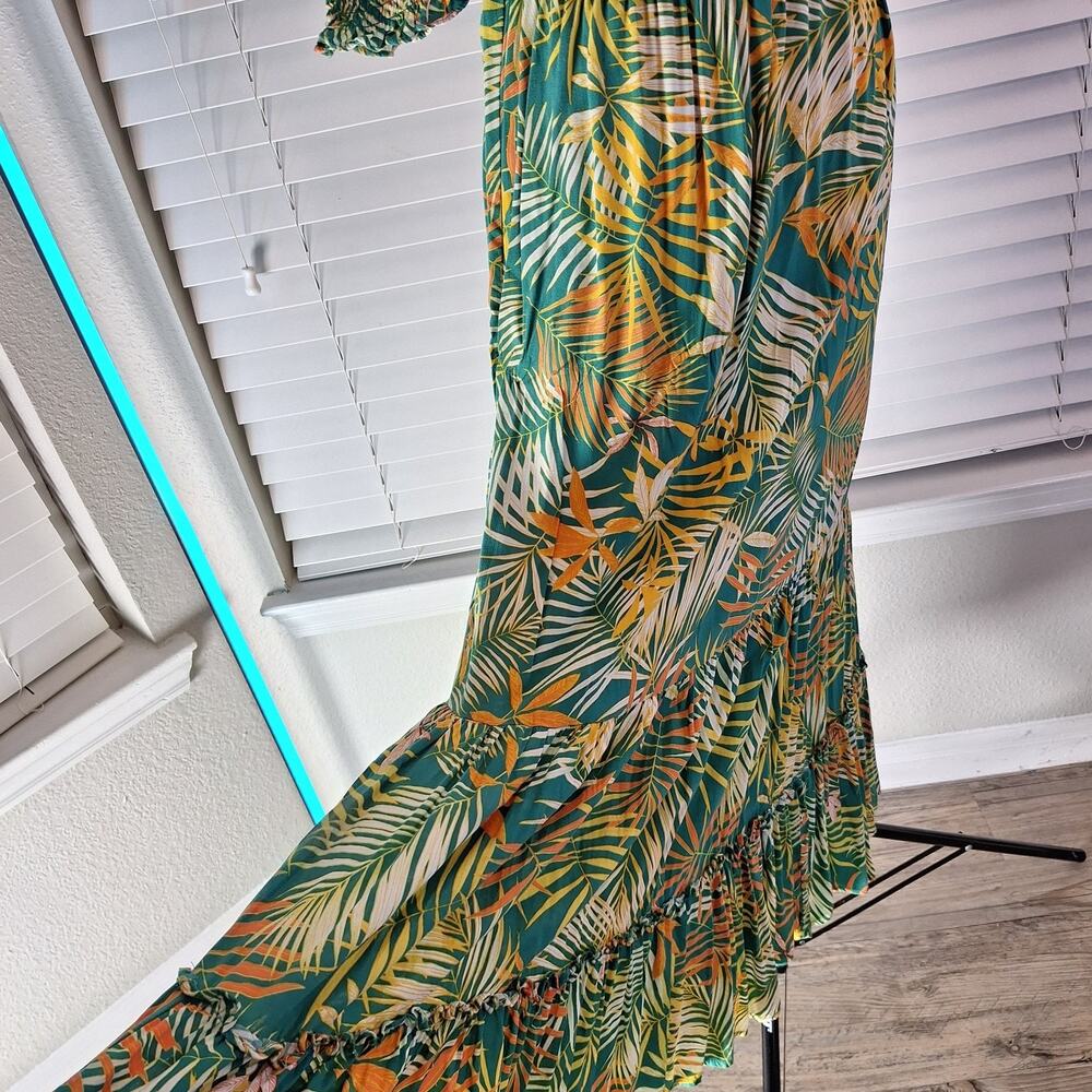Betsey Johnson Size S Whimsical Maxi Dress Floral Print - Picture 6 of 12